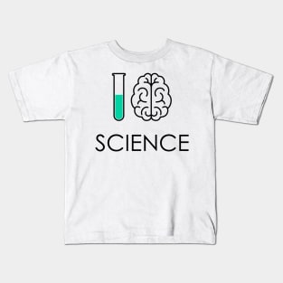 I Love Science Kids T-Shirt